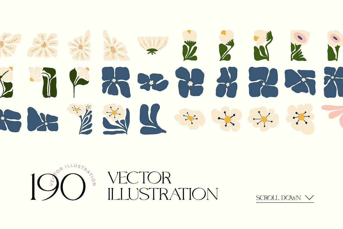 Modern Flora. 4 | Wall Art Creator, an Object Graphic by Leleka.Store (Photo 11 of 19)