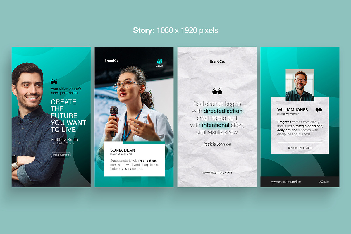 Social Media Quote Post Templates, a Social Media Template by BrandPacks (Photo 3 of 7)