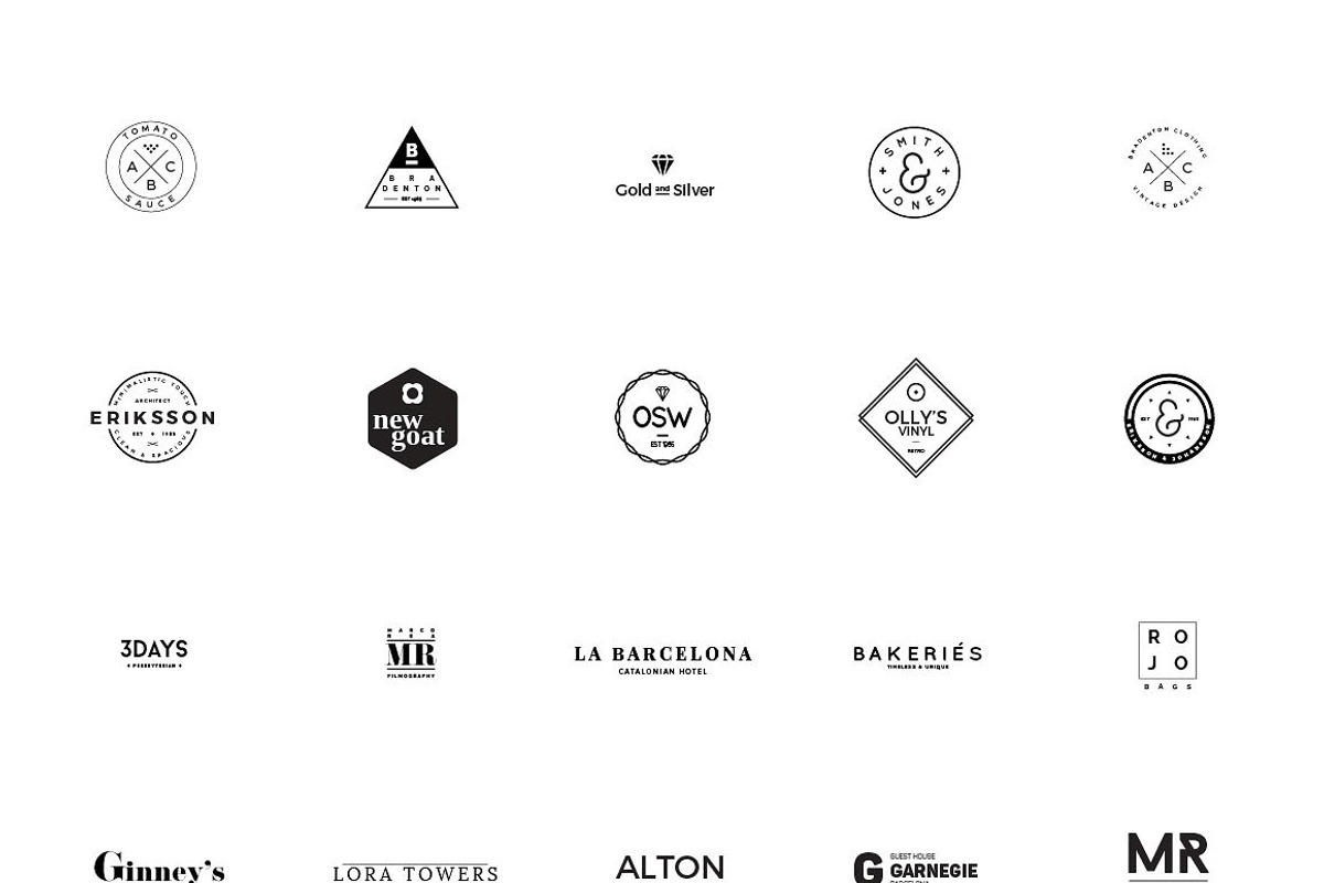 SALE! Logo Creators Dream Bundle, a Branding & Logo Template by Mats-Peter Forss (Photo 59 of 107)
