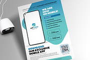 Mobile App Promotion Flyer, a Flyer Template by Aarley Kaiven (Thumbnail 3 of 4)