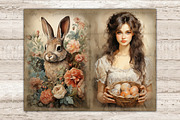 Victorian Easter Junk Journal, a Person Illustration by GlamArtZhanna (Thumbnail 8 of 10)