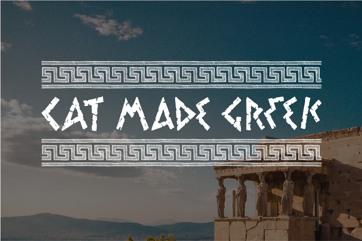 Greek font