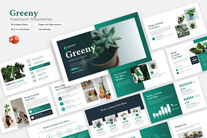 Greeny PowerPoint Presentation, a Presentation Template by zahidhossainalif
