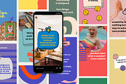 POUL Template | Canva Insta Story, a Social Media Template by Two Sleepy Heads Studio (Thumbnail 1 of 4)