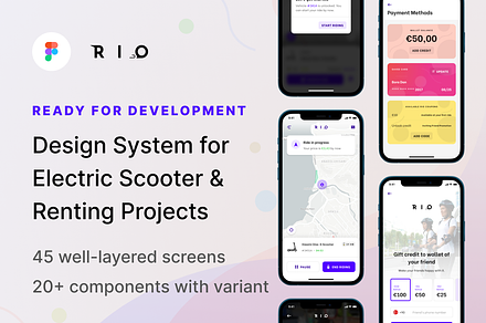 Rio App Template for Escooters