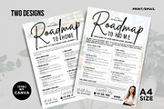 Real Estate Roadmap to Home Flyer, a Flyer Template by CreativeVinesStore (Thumbnail 1 of 5)