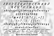 Headmista - Handmade Script, a Script Font by tebaltipislab (Thumbnail 7 of 10)