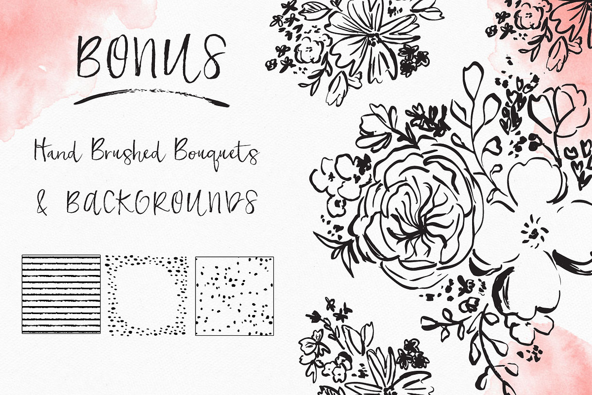 Frolicky - A Brushed Font + EXTRAS, a Script Font by Angie Makes (Photo 5 of 6)
