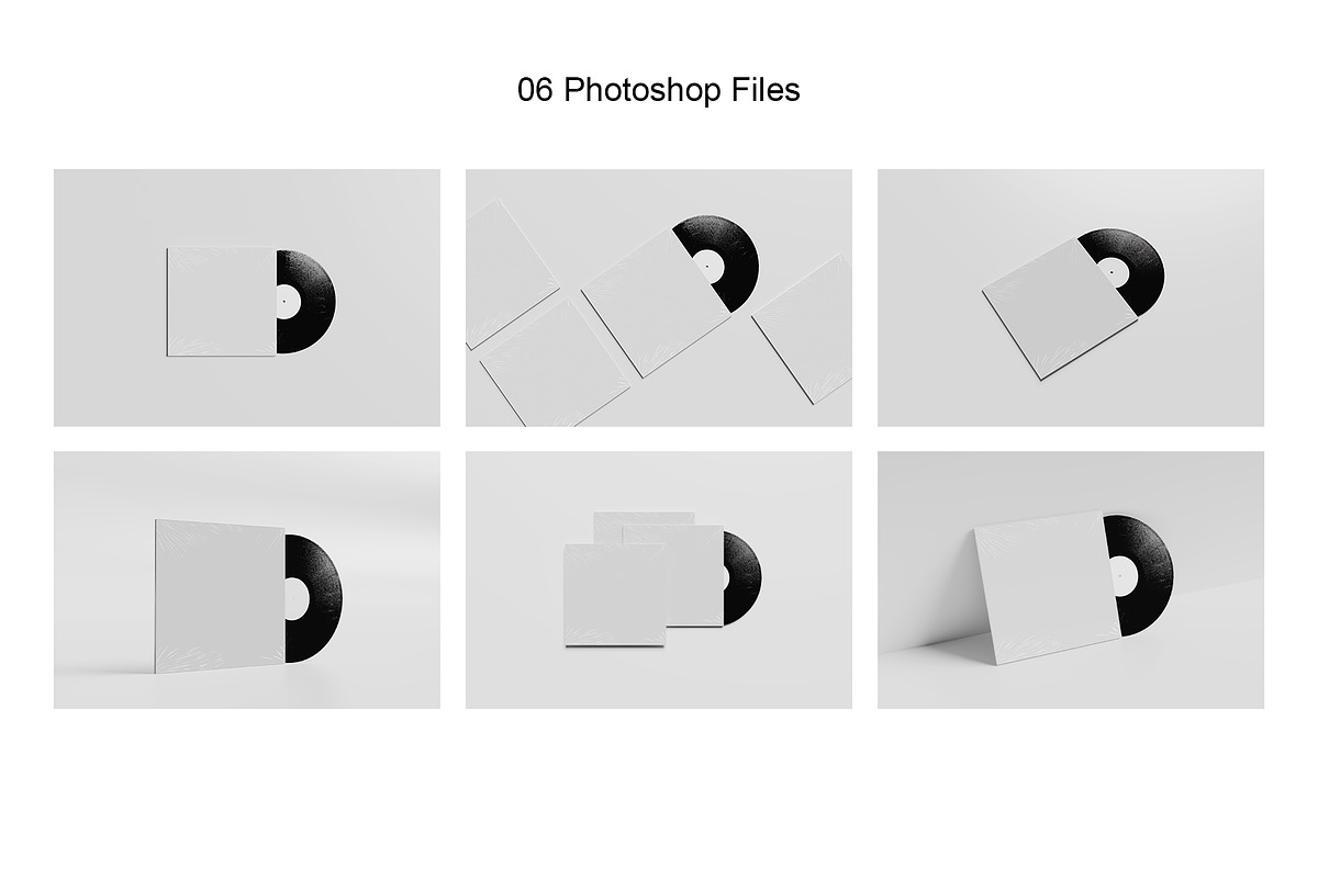 Vinyl Record Album Mockup, a Product Mockup by Momogi (Photo 8 of 8)
