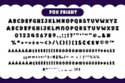 Fox Fright Font, a Handwritten Font by Fox7 By Rattana (Thumbnail 7 of 8)