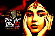 Pop Art Effect Photoshop Action, an Action Add-On by MRI STUDIO (Thumbnail 1 of 20)
