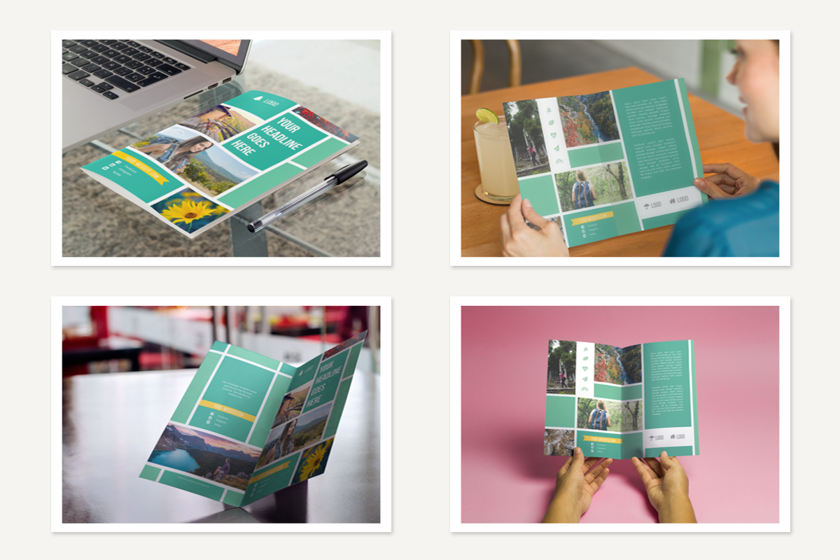Bi-Fold Brochure Template, a Templates & Theme by Joanna Haecker (Photo 1 of 4)