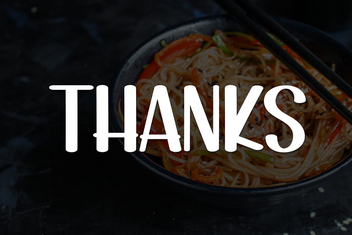 Spicy Noodle | Script Font, a Script Font by Scratchones (Photo 8 of 8)