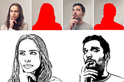Vector Tracing Photoshop Action, an Action Add-On by MRI STUDIO (Thumbnail 11 of 21)