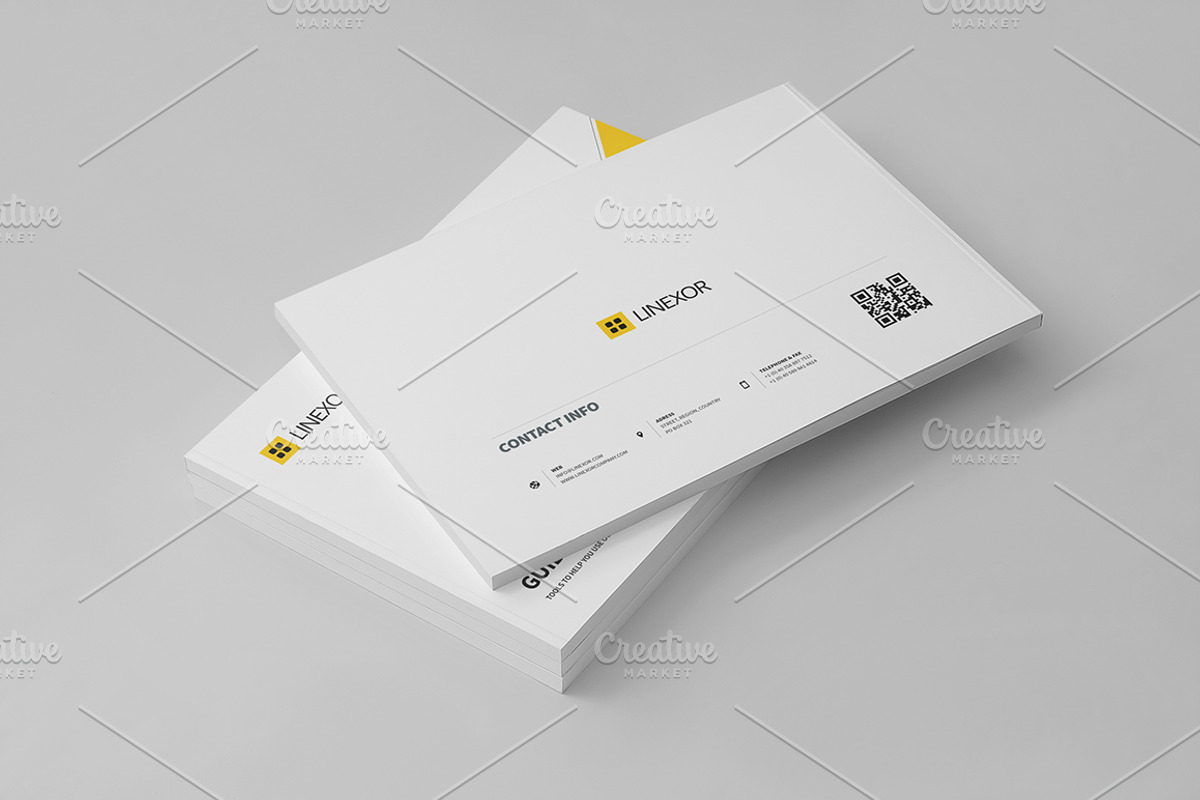 Brand Manual 32 Pages A4 / US Letter, a Brochure Template by Mastergfx (Photo 16 of 31)