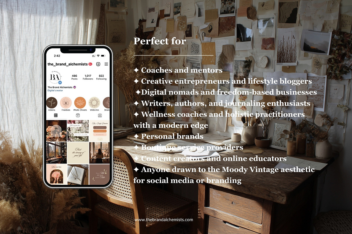 Vintage Vibes Highlight Covers, a Social Media Template by The Brand Alchemists (Photo 8 of 9)