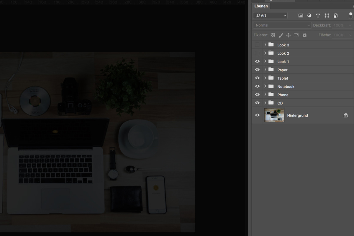 Business Desk - Mock Up, a Books & Magazine Mockup by Foos (Photo 3 of 4)