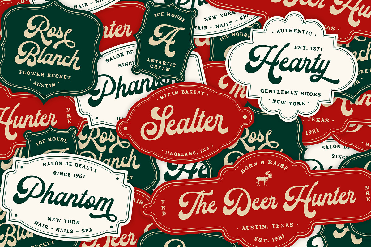 Batrider | 2 Font Styles preview 3