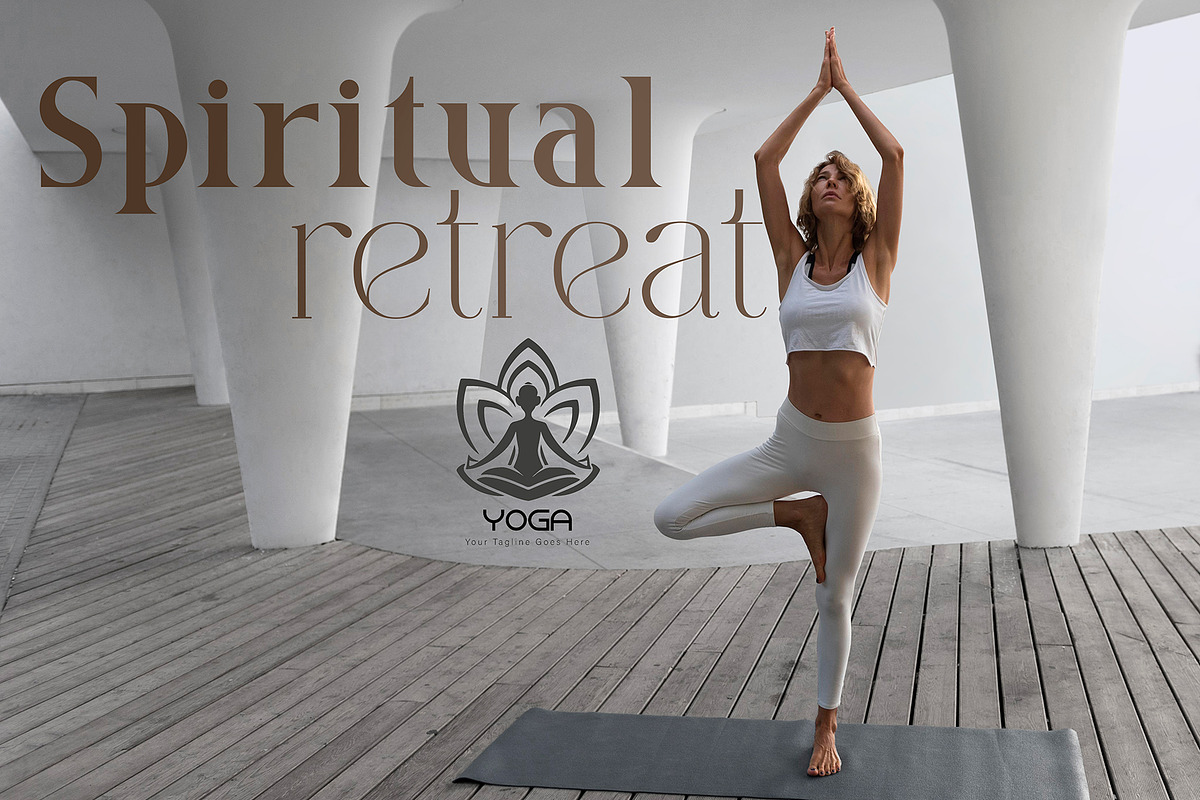 Professional Yoga Logo Design, a Branding & Logo Template by YUDesignStore (Photo 4 of 8)