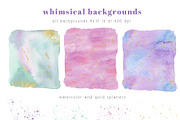 Watercolor Unicorn Clip Art, a Texture Illustration by Hello Muse Design (Thumbnail 3 of 6)
