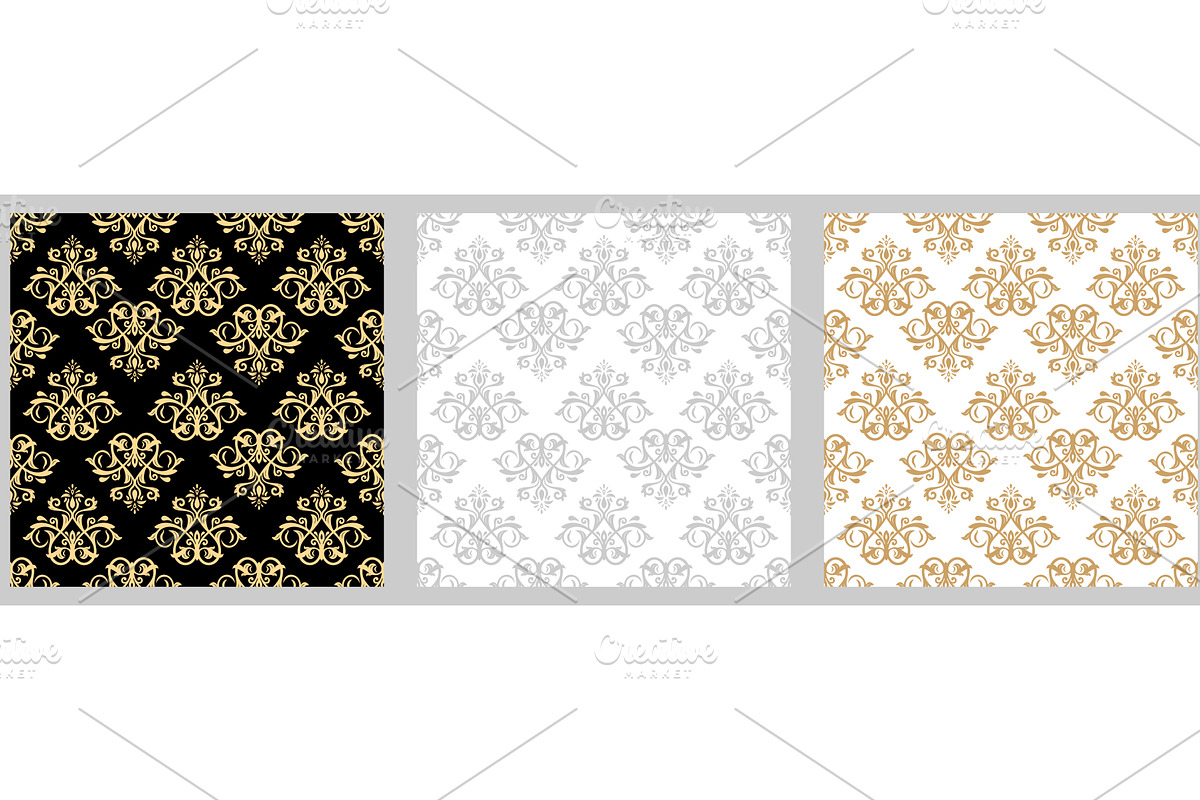 Set of Classic Orient Seamless, a Pattern Graphic by FineArtStudio (Photo 1 of 3)