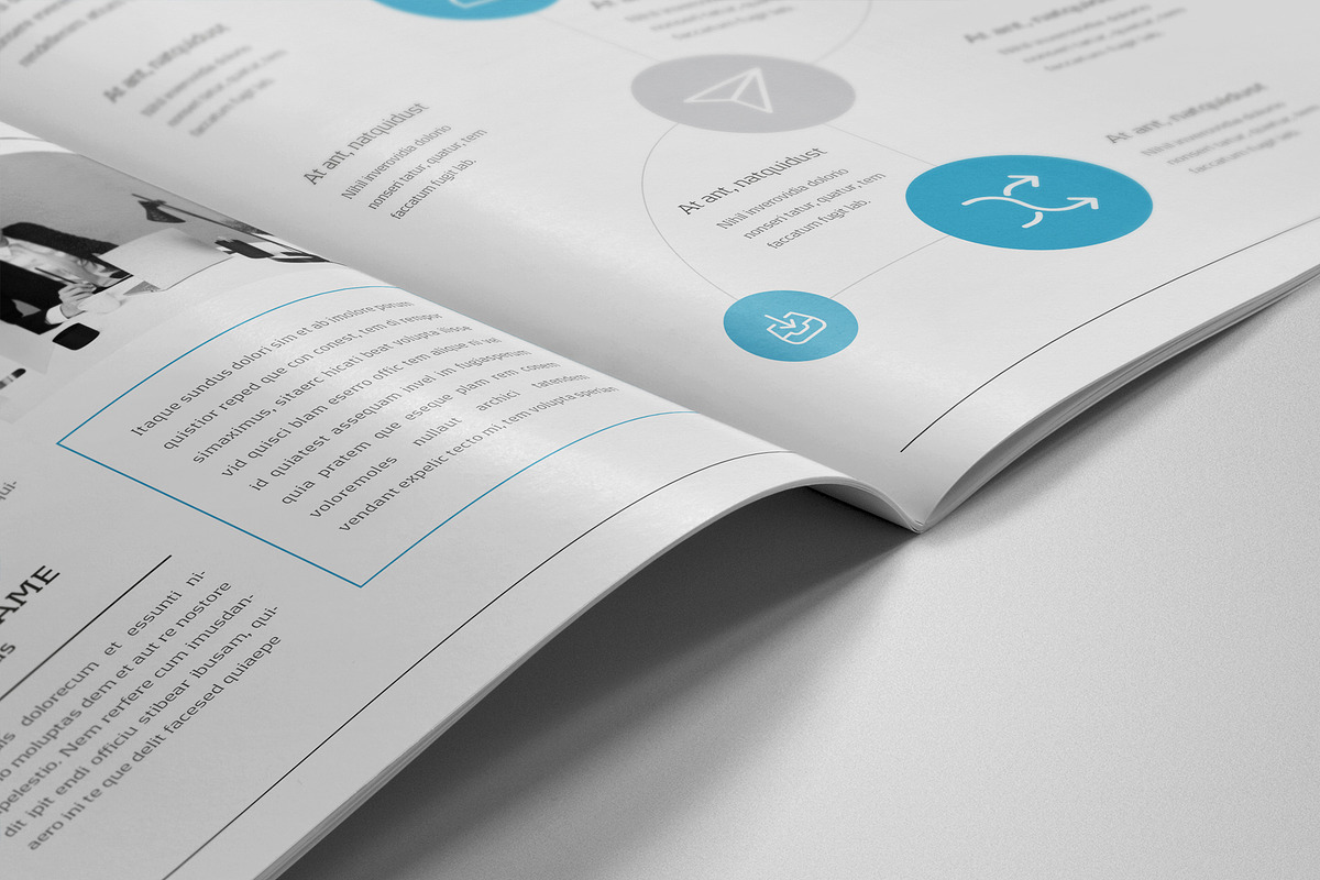Annual Report 16 Pages, a Brochure Template by Brochure-Market (Photo 5 of 10)
