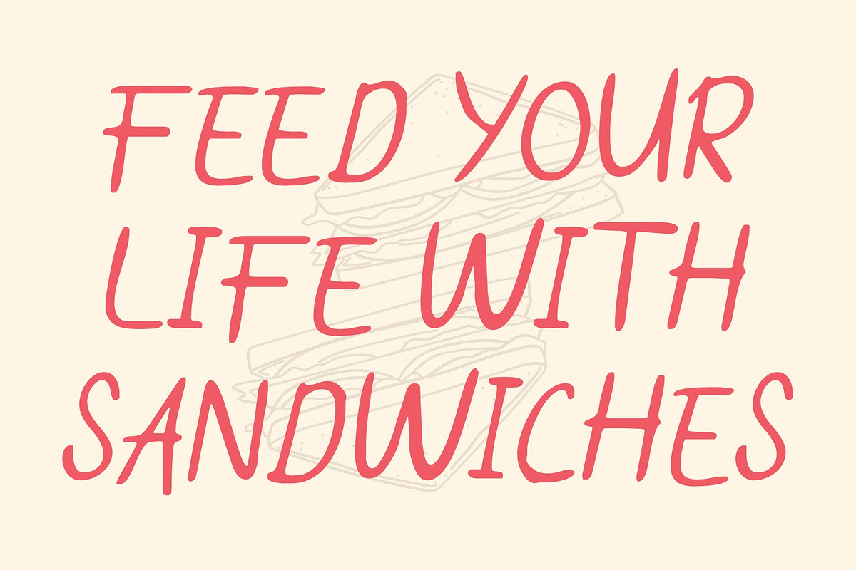 CS Stacy Drawn, a Handwritten Font by Craft Supply Co. (Photo 2 of 8)