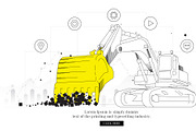 Construction machinery 20 ITEMS, a Technology Illustration by Vladimir Vihrev (Thumbnail 8 of 20)