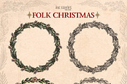 Folk Christmas Ancient Winter Tales, a Seasonal Illustration by Ink Stories (Thumbnail 9 of 12)