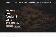 Foodies-Food&Restaurant PSD Template, a Websites & App Template by temRam (Thumbnail 3 of 33)