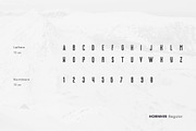 Hornhir Font Family (2 Fonts), a Sans Serif Font by AlienValley (Thumbnail 3 of 6)