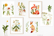 Forest fairies collection, an Illustration by AfonshinaArt (Thumbnail 5 of 14)