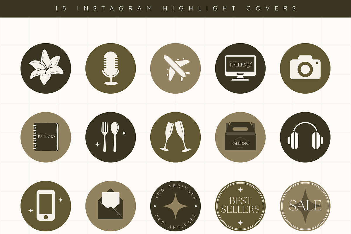 Canva Modern Branding Kit Template, a Branding & Logo Template by Branding Babe Co. (Photo 7 of 9)