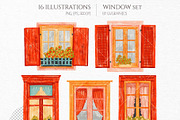 WINDOW | Patterns and Illustrations, a Pattern Graphic by GVGraphics (Thumbnail 2 of 18)