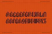 Dark Mother, a Blackletter Font by Like Magic Studio (Thumbnail 5 of 9)