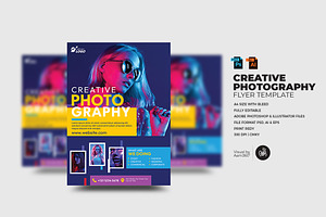 Creative Photography Flyer Template, a Flyer Template by Aam360