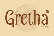 CS Gretha – Elegant Font