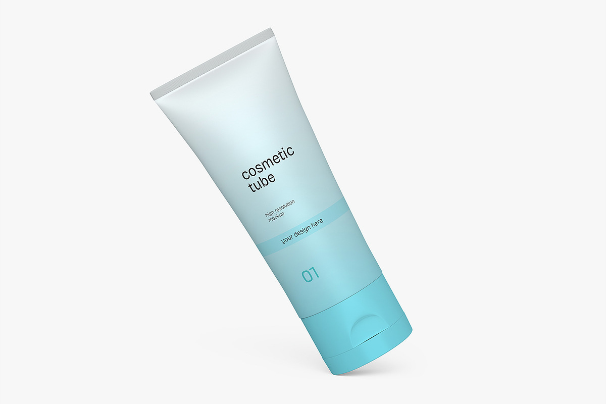 Cosmetic Tube Packaging Mockup Set, a Packaging Mockup by graphypix (Photo 7 of 12)