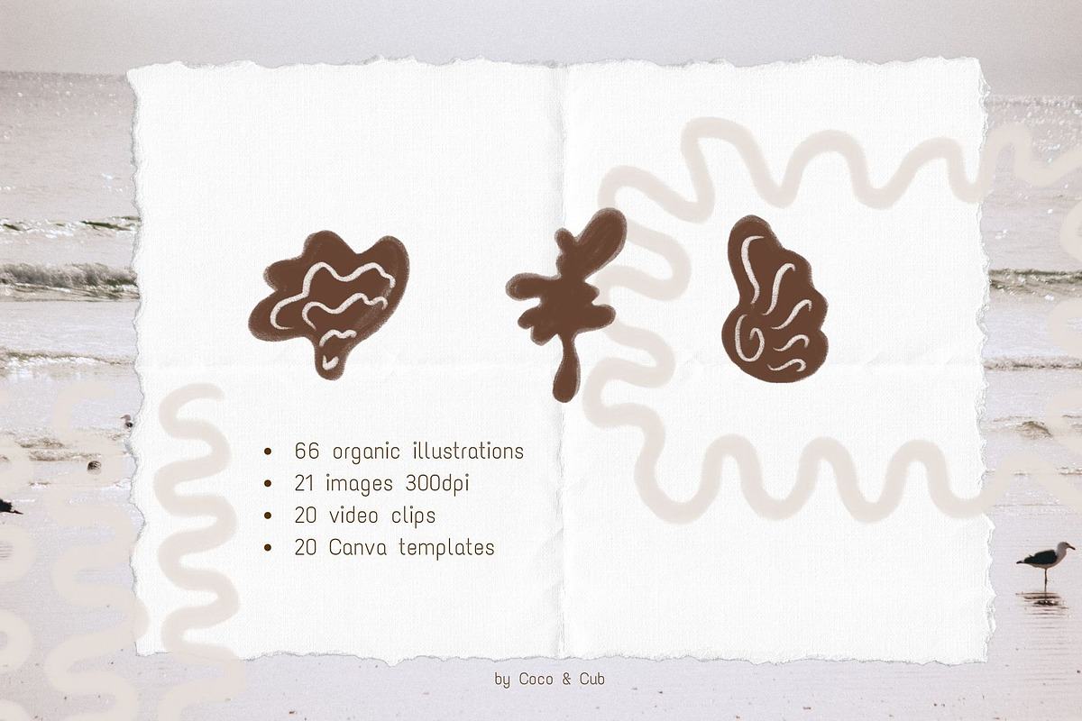 Coastal Branding Kit, an Object Graphic by Coco & Cub Studio (Photo 3 of 10)