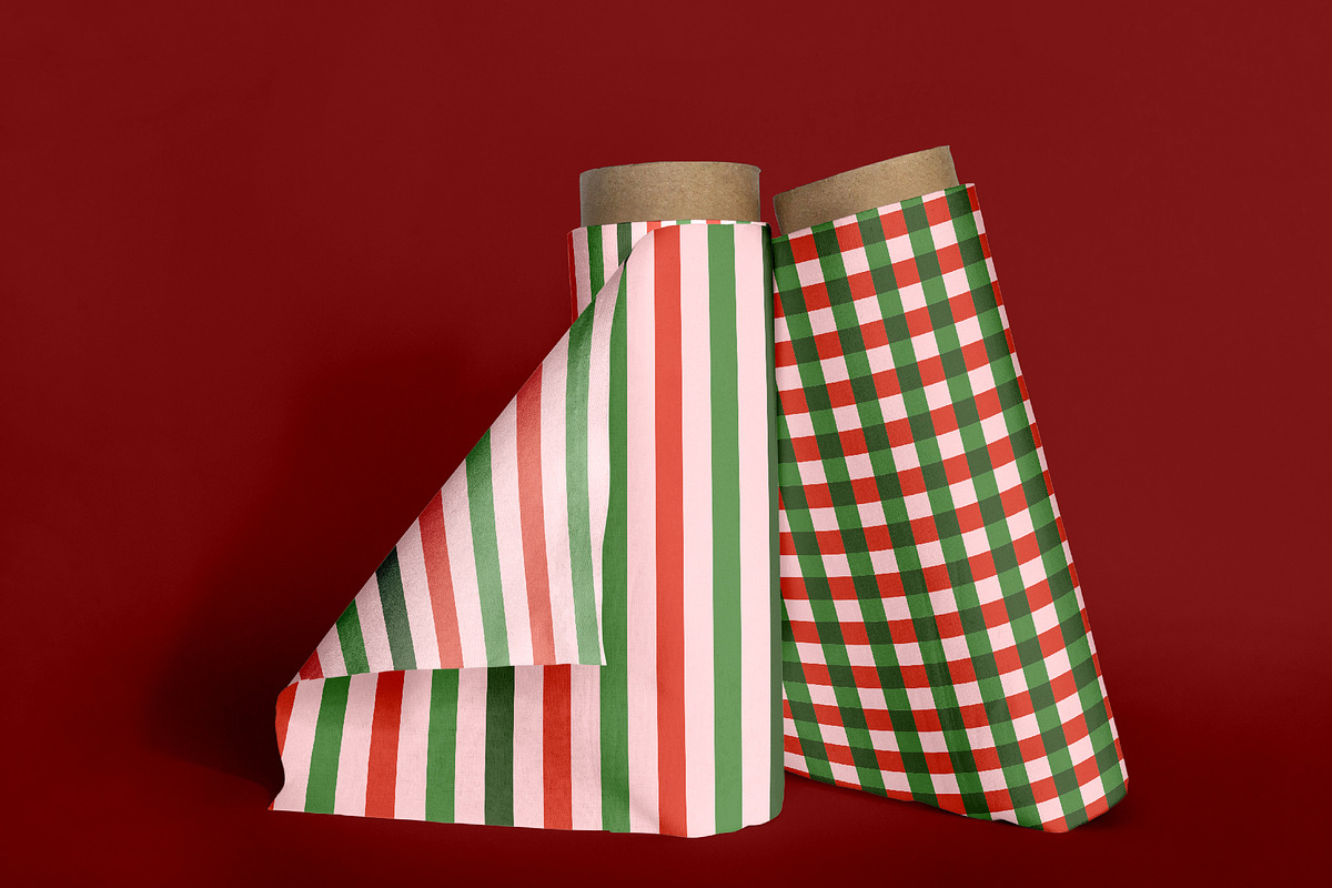 Christmas Check Patterns, a Pattern Graphic by Checks & Dots (Photo 3 of 5)