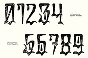 CS Corpse Stamp, a Sans Serif Font by Craft Supply Co. (Thumbnail 4 of 8)