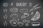 Hand drawn food elements., an Object Graphic by Tkoko vectors & patterns (Thumbnail 10 of 12)