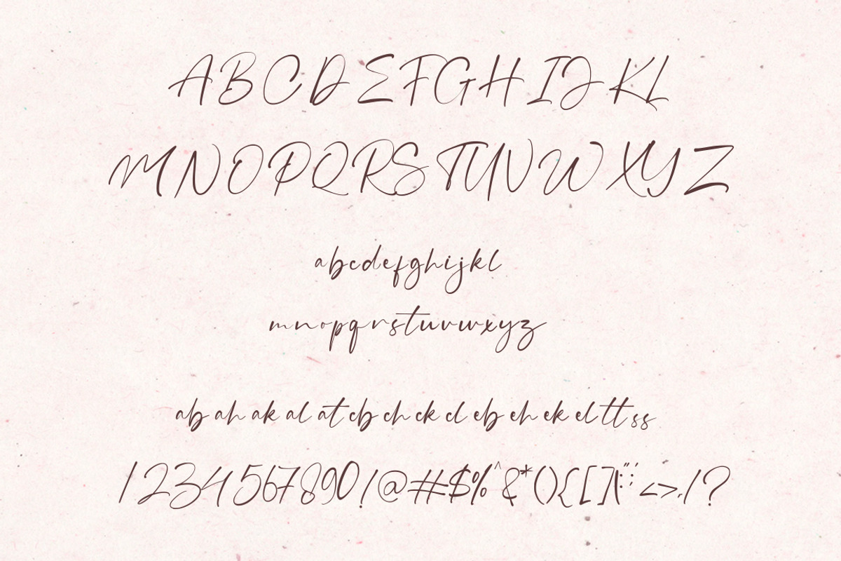 Grahamo - Luxury Script, a Script Font by Vultype Co. (Photo 14 of 15)