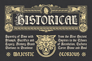 Soul Clock Typeface, a Blackletter Font by alit design (Thumbnail 11 of 20)