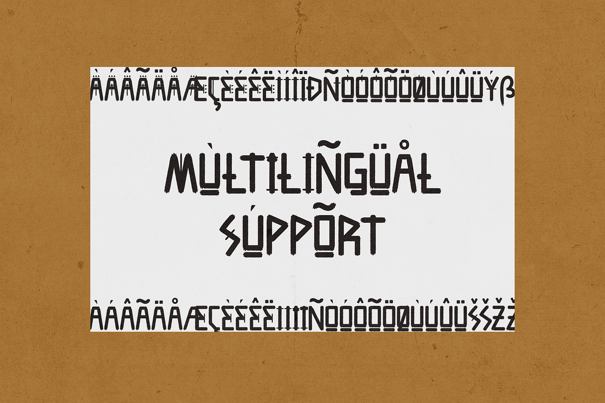 Kleopatra – Brush Ethnic Geometric, a Sans Serif Font by Inviline.co (Photo 7 of 15)