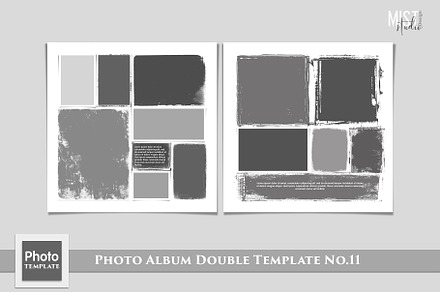 Photo Album Double Template No.11