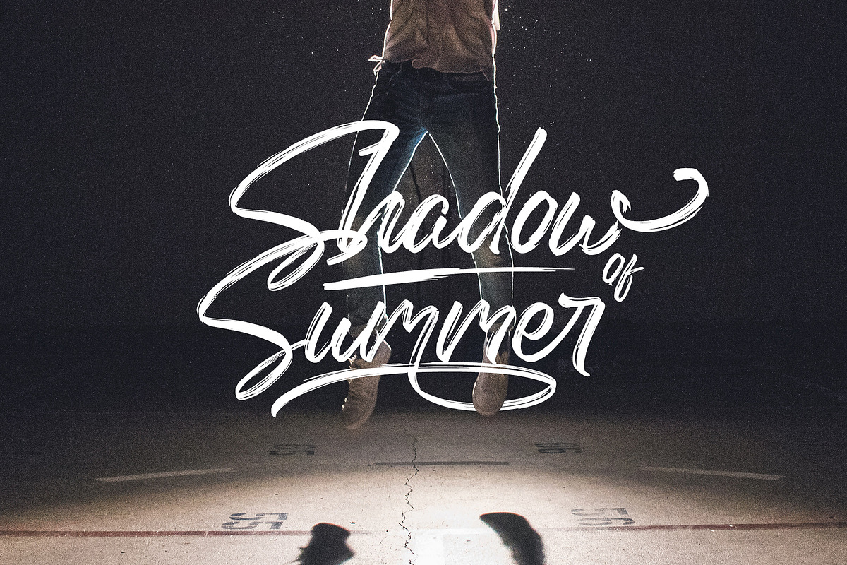 The Domillion Brush Font preview 7