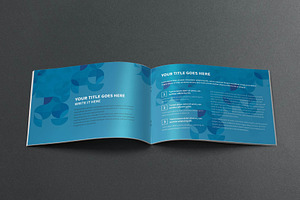 Modern Blue Company Brochure