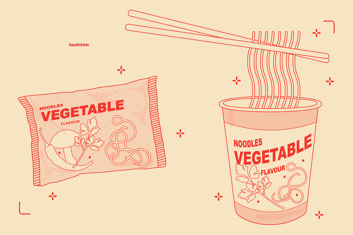 Korean Food Vector Illustrations, a Food Illustration by TheFoodAtlas (Photo 20 of 22)