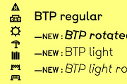 BTP, a Sans Serif Font by A is for... (Thumbnail 5 of 5)
